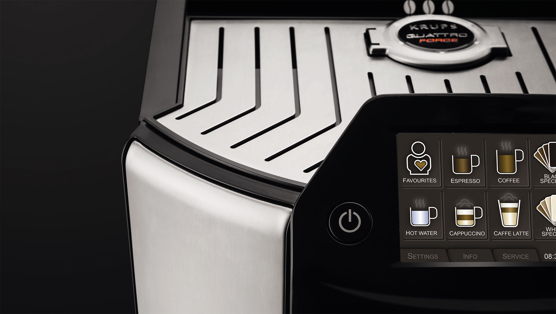 Krups Quattro Force Arabica Coffee Machine - Claudia&Julia