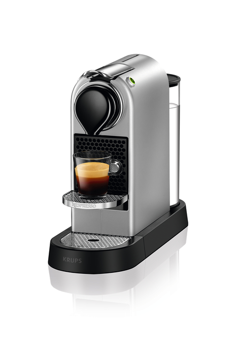 KRUPS NESPRESSO CITIZ XN741B40 POD COFFEE MACHINE / SILVER