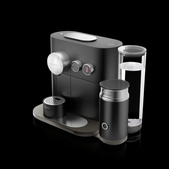 KRUPS Nespresso Expert & Milk XN601840 Pod Coffee Machine / Black