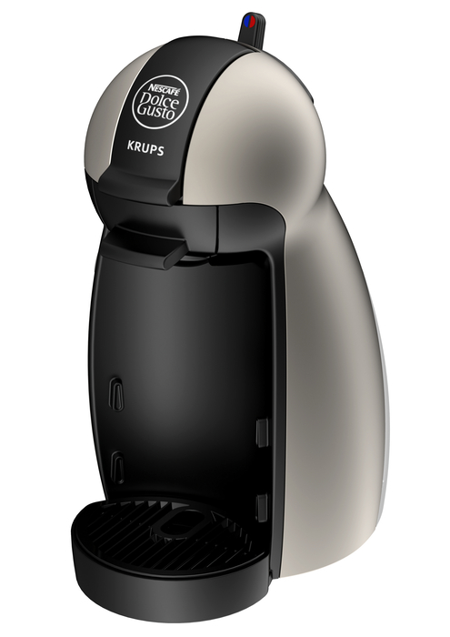 NESCAFÉ® Dolce Gusto® Piccolo Manual Coffee Machine Titanium by KRUPS®