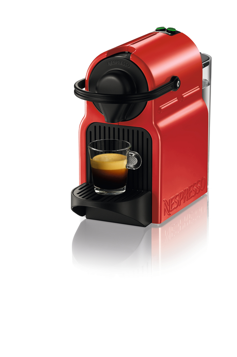 KRUPS Nespresso Inissia XN100540 Pod Coffee Machine / Red