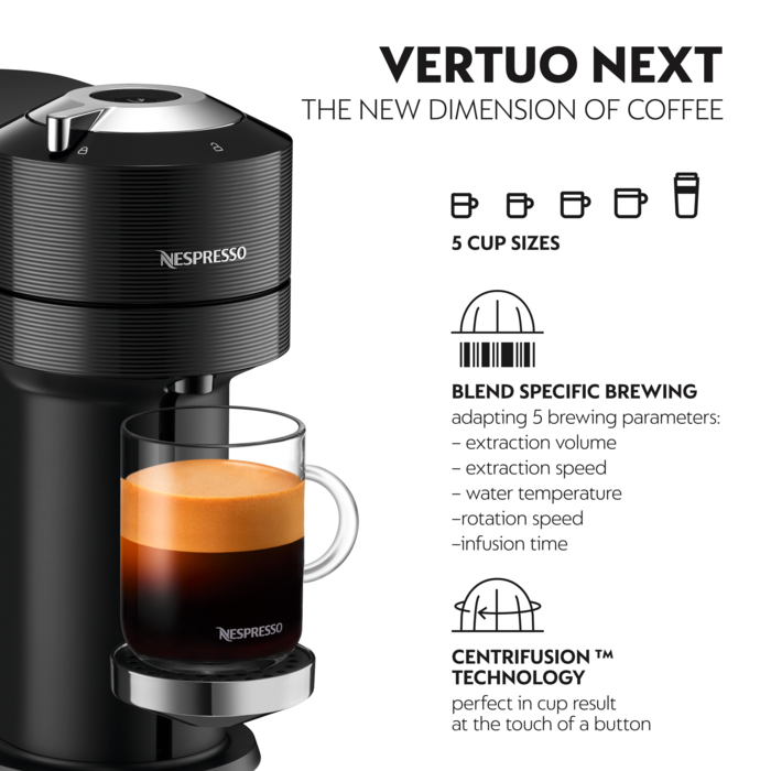 Machine à café Nespresso Vertuo Next