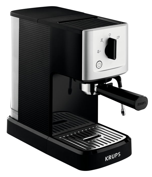 Calvi Espresso XP344040 Manual Espresso Machine – 1.1L / Black & Metal