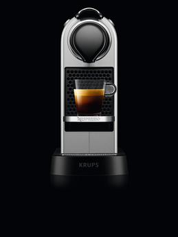 KRUPS Nespresso Citiz Coffee Machine XN720T - Titanium Homeware - Zavvi UK