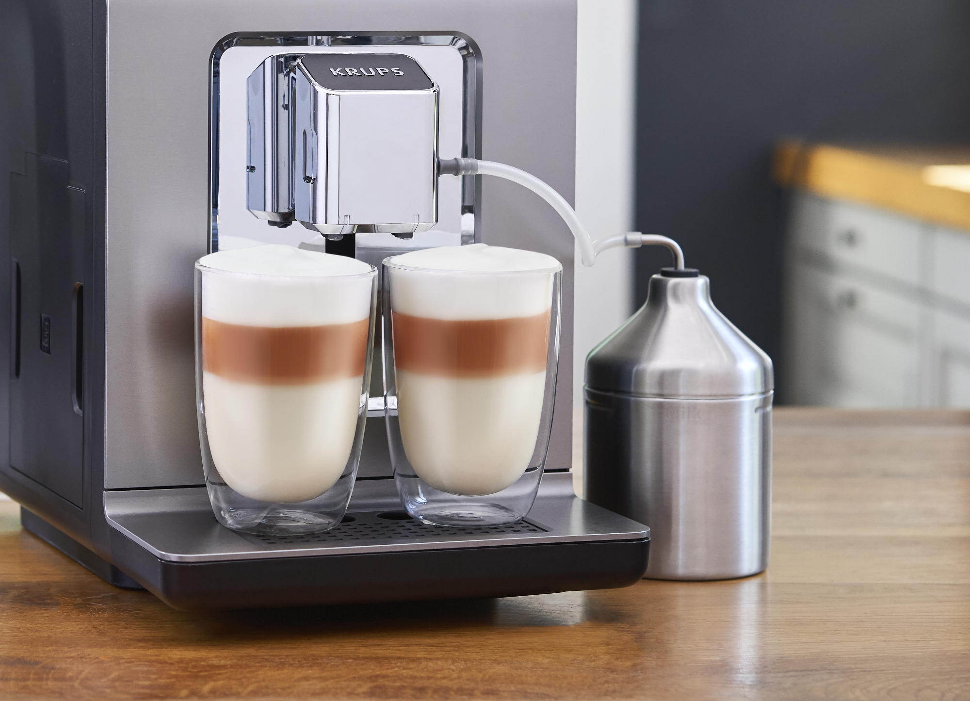 satire betreden Prooi Evidence Plus Coffee Machine | Dual-Pour 2 Milk Drinks | KRUPS